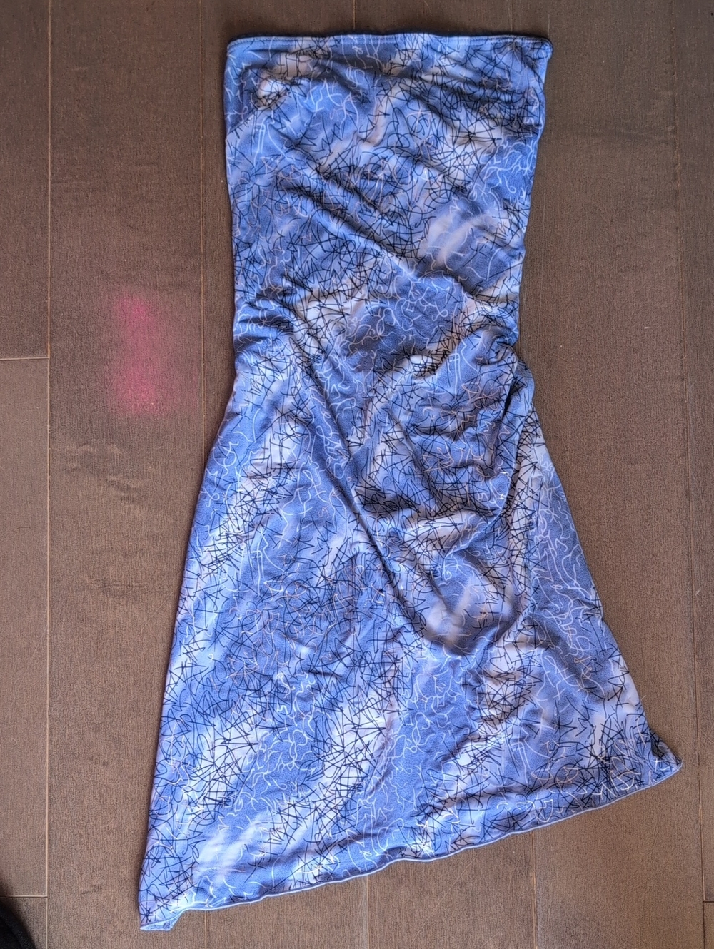 Blue bebe Strapless Dress